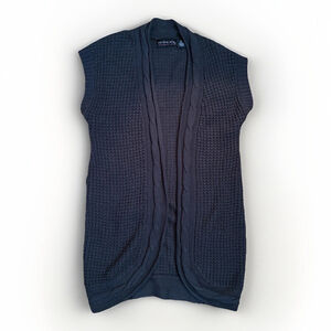 On The Way Maternity Gray Knit Vest - XL